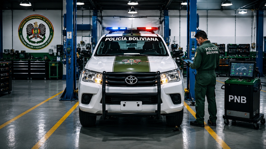 Taller mecánico Hilux